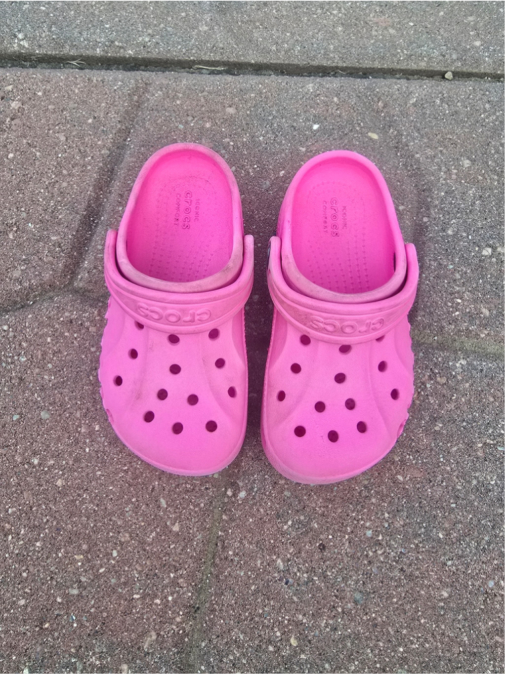 Girl's Crocs Clogs Size 10 Pink
